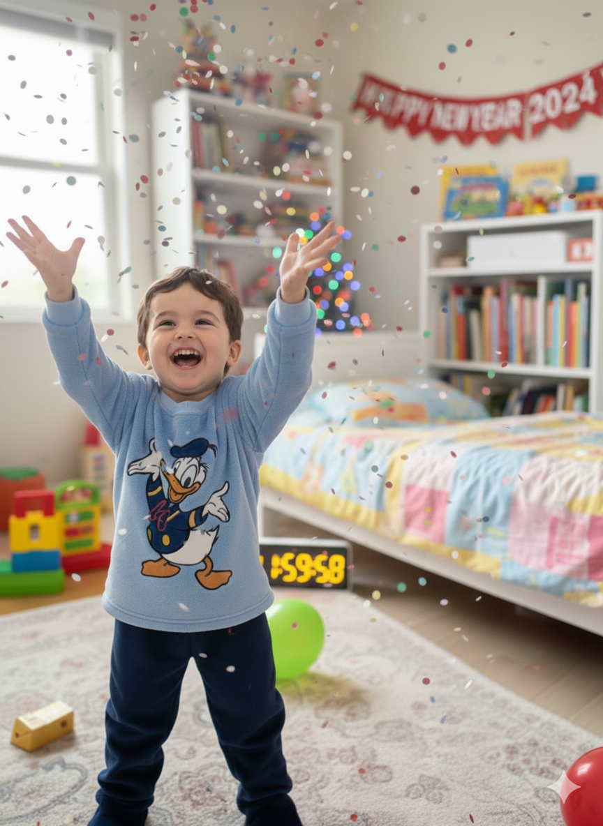 بيجامة الدفاية الاطفالي