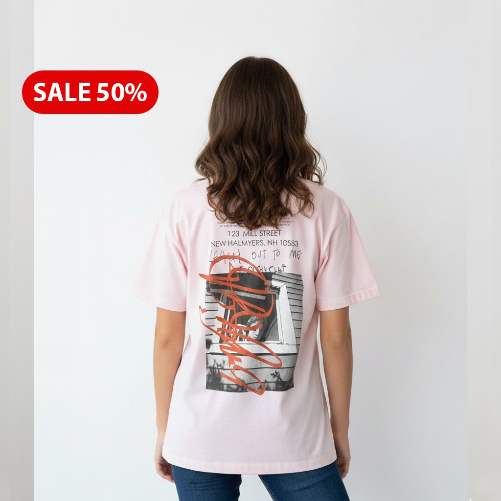 تيشرت نسائي بريشكا اوفر سايز