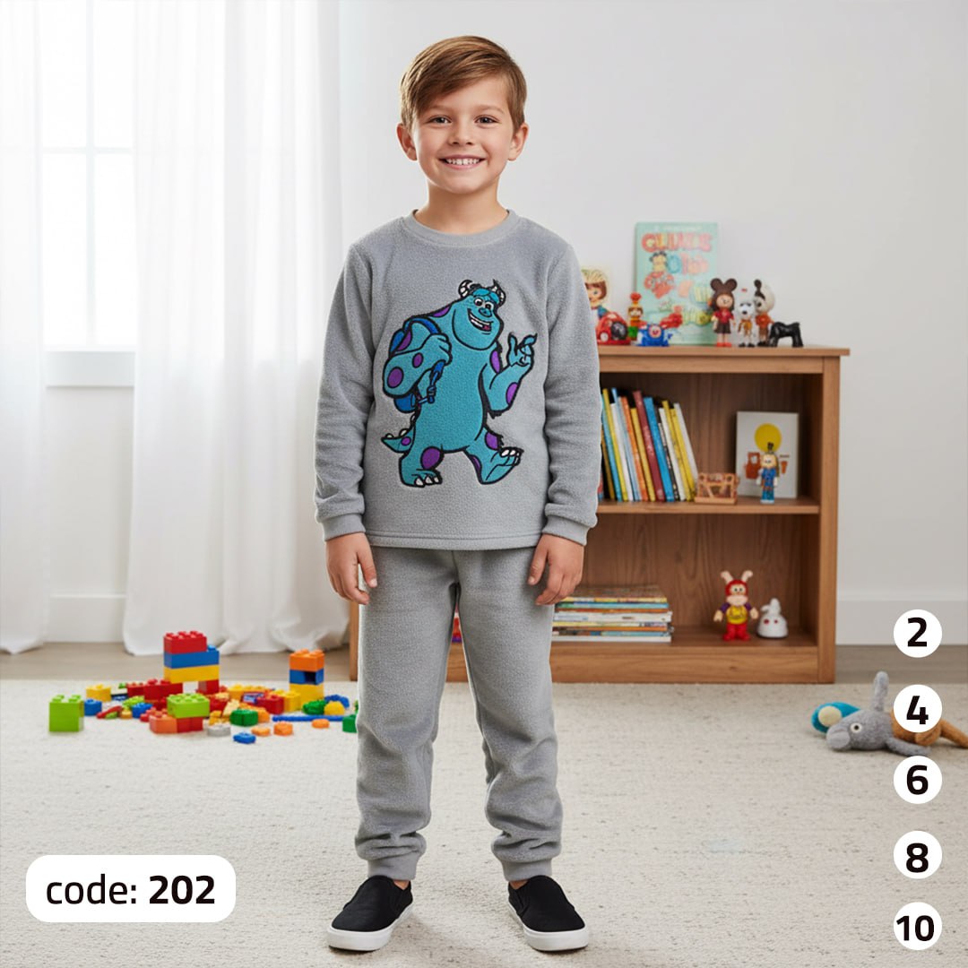 بيجامة الدفاية الاطفالي